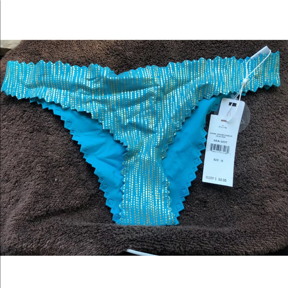 PILYQ SEASHINE REVERSIBLE SEAMLESS BIKINI